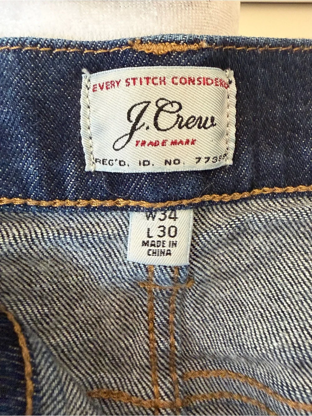JCrew Men's Dark Blue Slim Fit Jeans